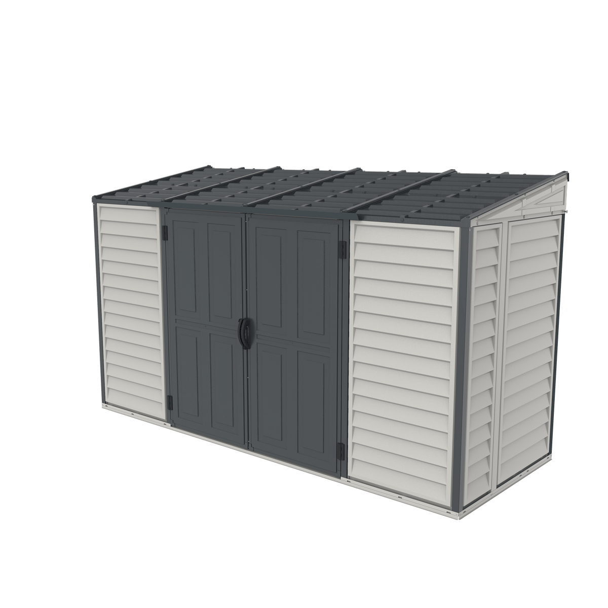Duramax 10' x 4' SideMate Plus Pro Storage Shed with Foundation 36825