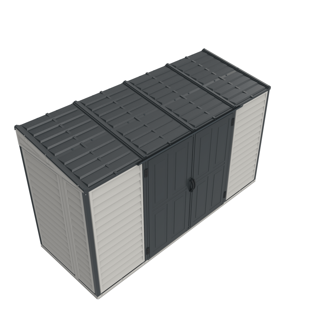 Duramax 10' x 4' SideMate Plus Pro Storage Shed with Foundation 36825