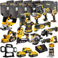 18V Cordless 14-Piece Power Tool Kit with 3 x 5.0Ah Batteries & Charger incl. Nailer