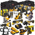18V Cordless 14-Piece Power Tool Kit with 3 x 5.0Ah Batteries & Charger incl. Radio