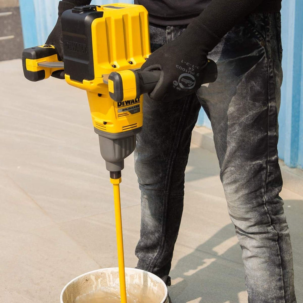 54V Brushless Paddle Mixer with 2 x 9.0Ah Batteries Charger & Heavy-Duty Kit Bag