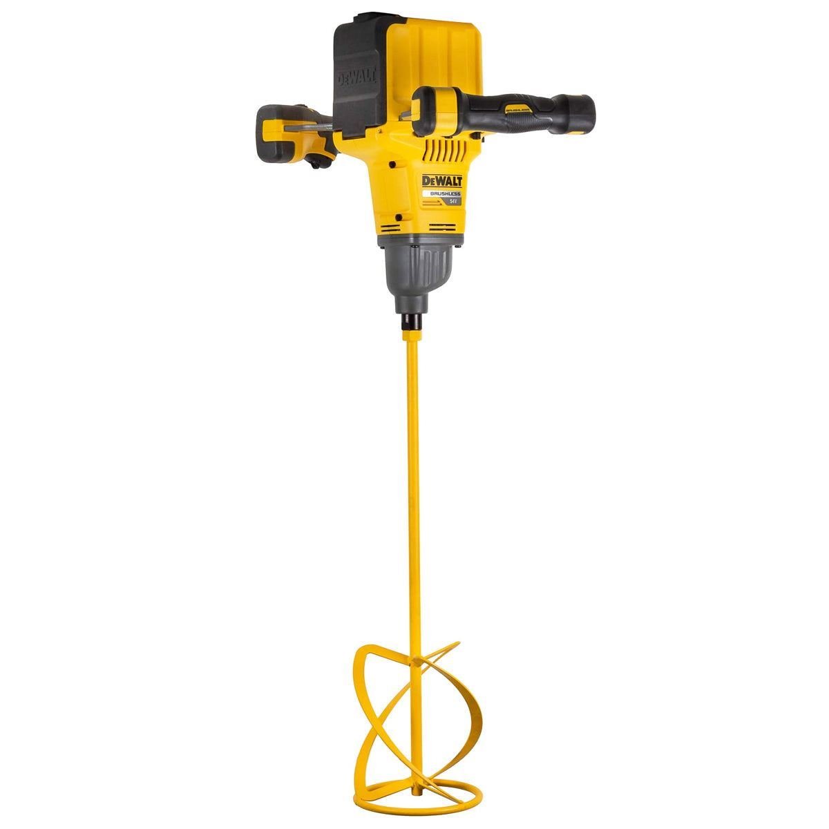54V Brushless Paddle Mixer with 2 x 9.0Ah Batteries Charger & Heavy-Duty Kit Bag