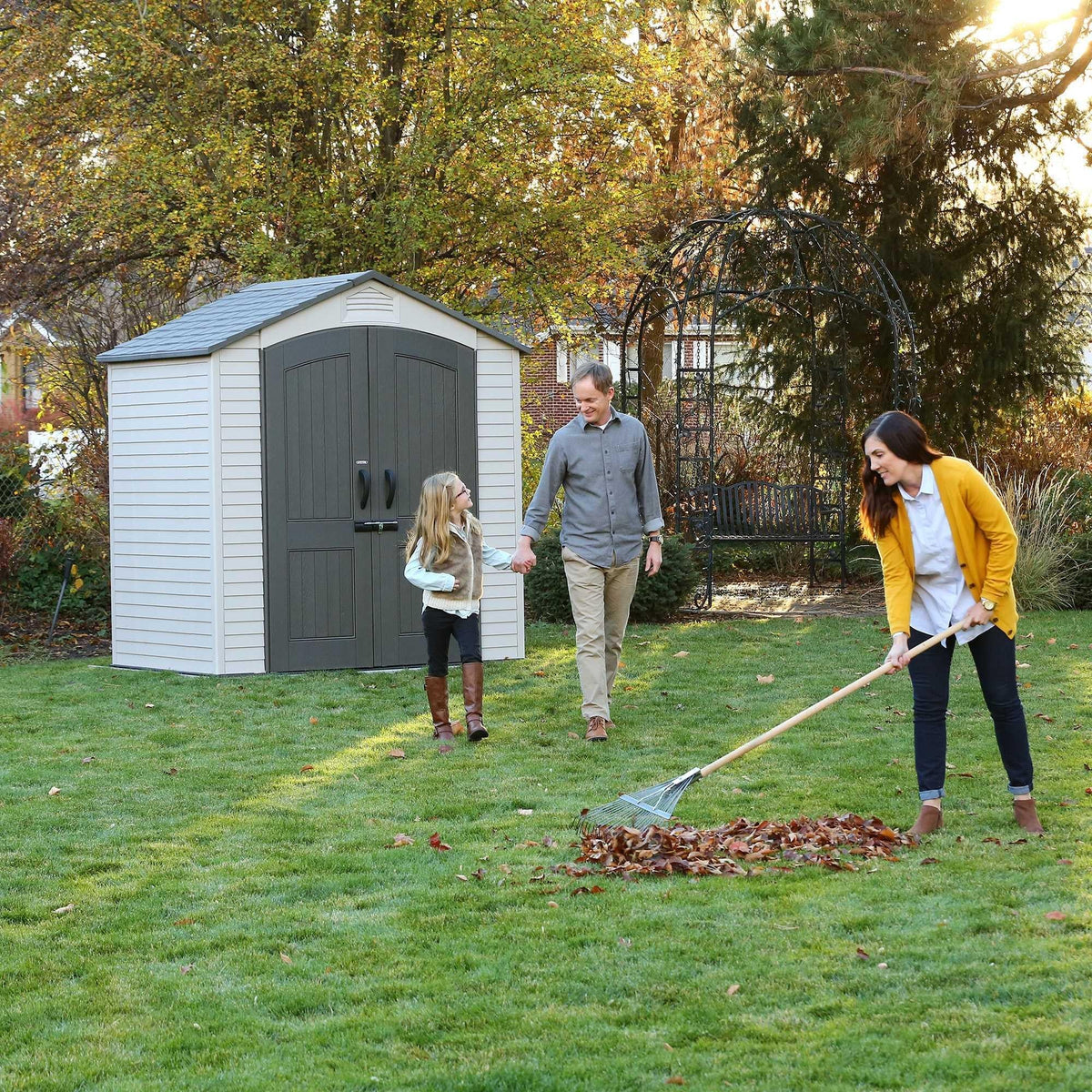 Lifetime 7 Ft. X 4.5 Ft. Outdoor Storage Shed - 60057