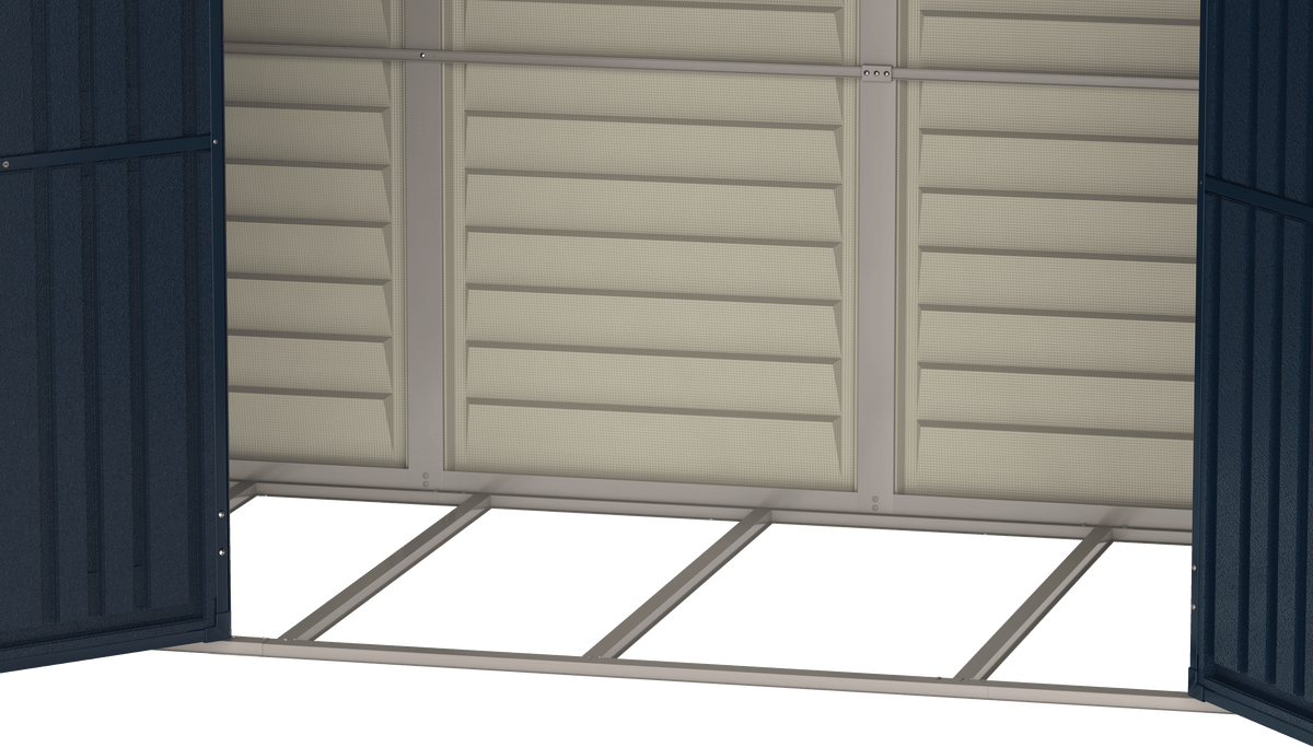 Duramax 10' x 4' SideMate Plus Pro Storage Shed with Foundation 36825