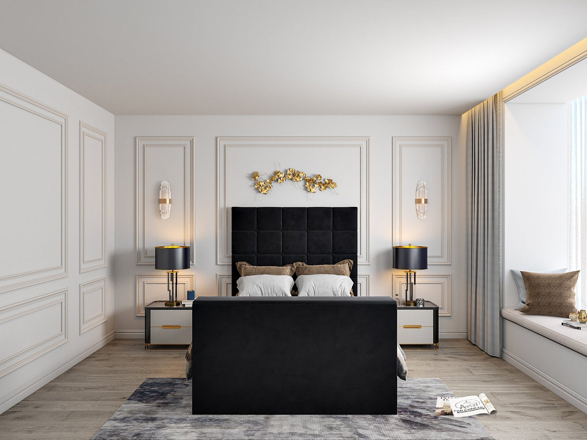 Daniel Upholstered Tv Bed Frame
