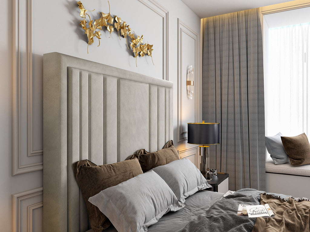 Fordingbridge Upholstered Soft Velvet Tv Bespoke Bed Frame