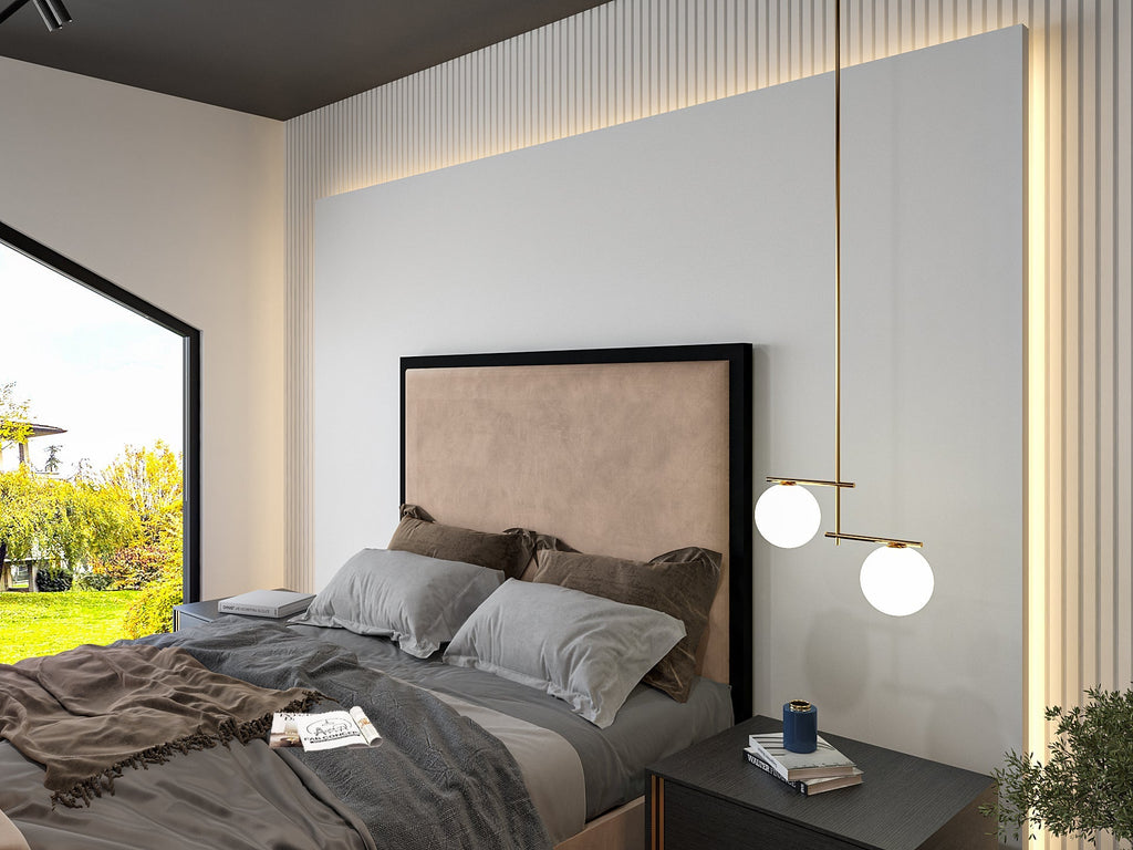 Griton Metal Tv Bed