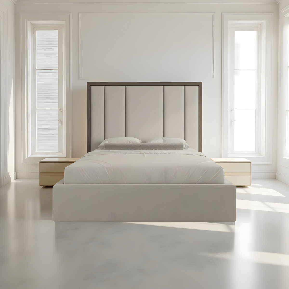 Serenity Wooden Border Bed