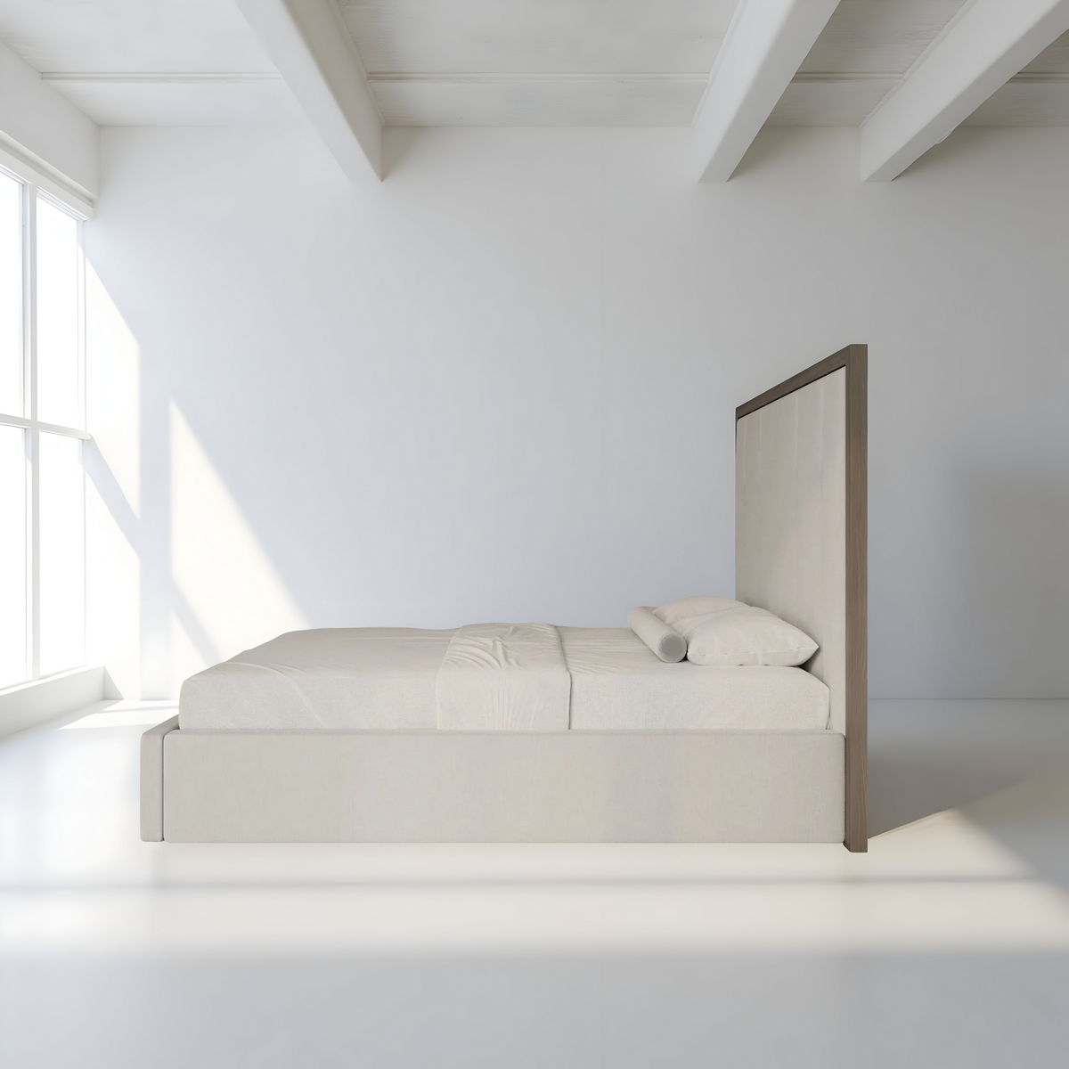 Serenity Wooden Border Bed