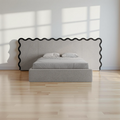 Wave Nordic Bed Frame - King