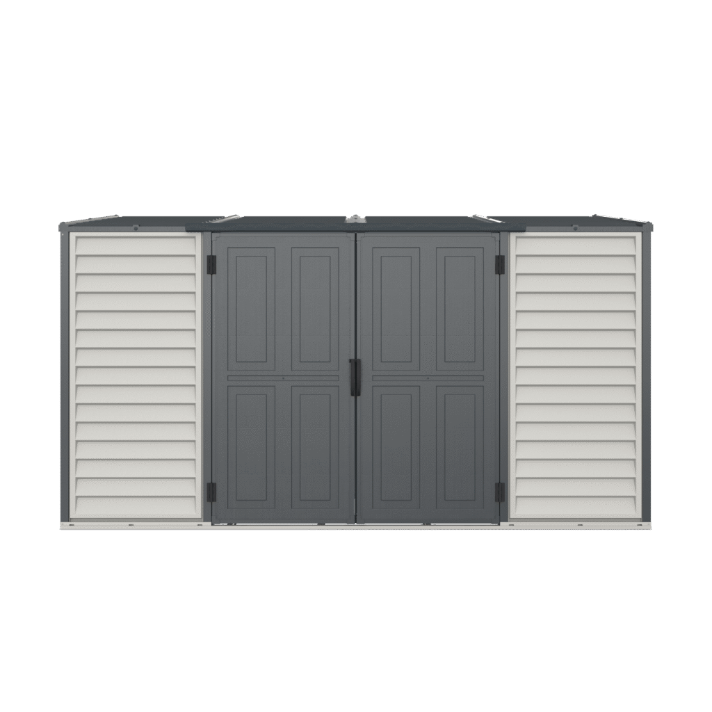 Duramax 10' x 4' SideMate Plus Pro Storage Shed with Foundation 36825