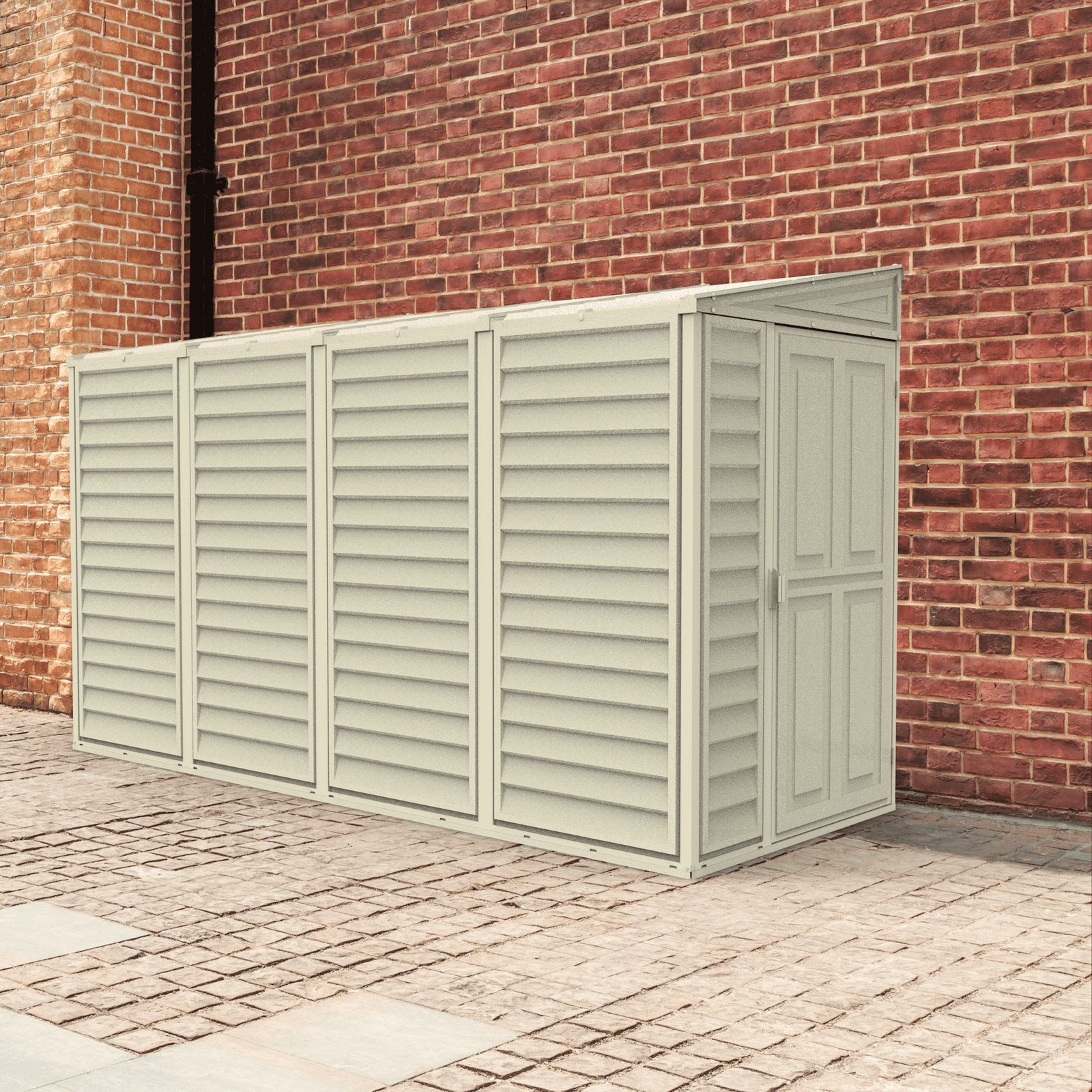 Duramax 4x10 Sidemate Shed with Foundation 06725 - Image 11