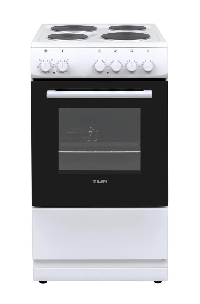 Freestanding Electric Cooker 52L 50cm White