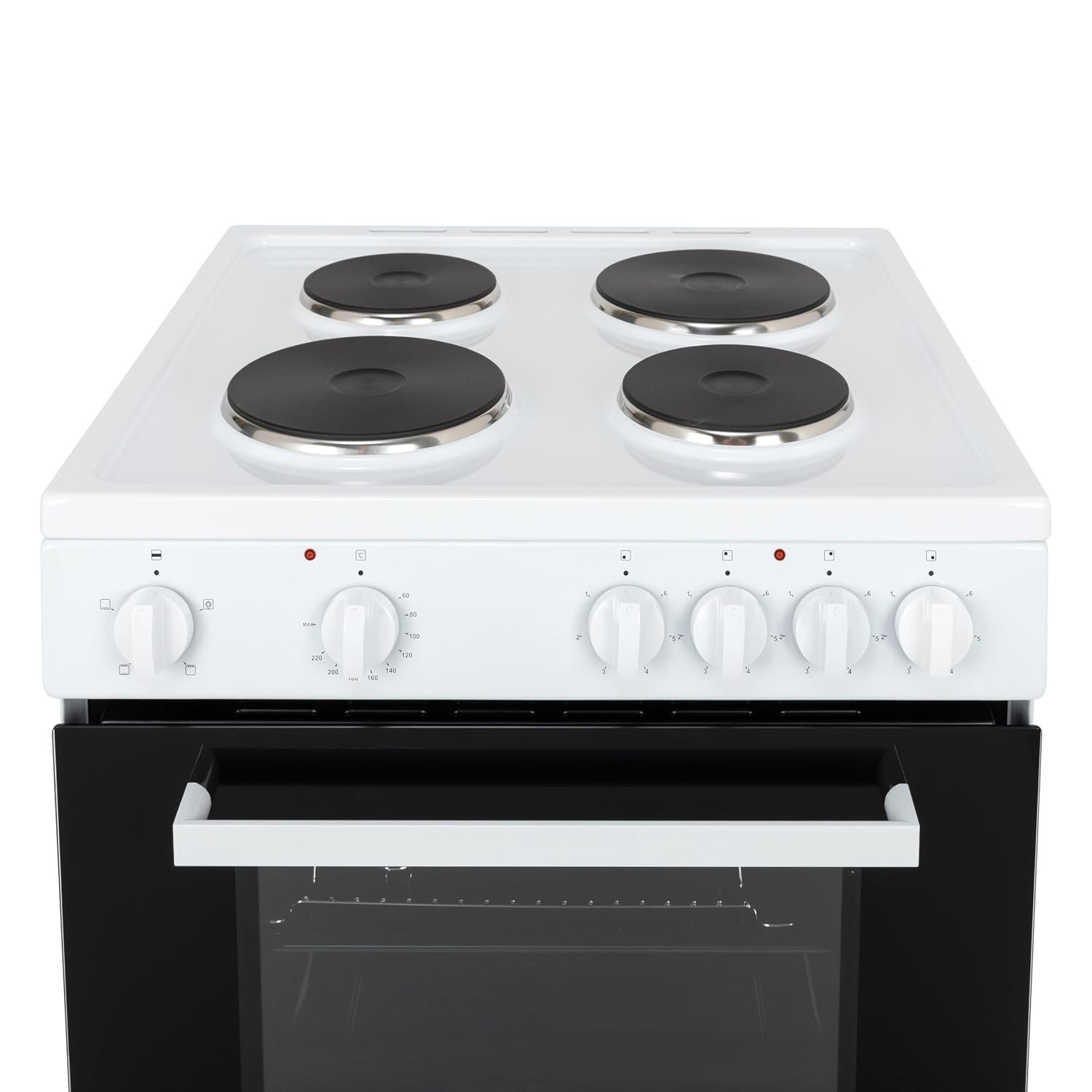 Freestanding Single Cavity Electric Cooker 68L 60cm White