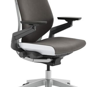 Steelcase Gesture Office Chair, Graphite Grey, Carpet Casters