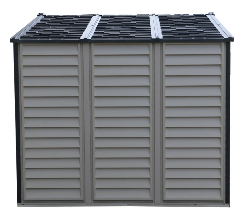 Duramax WoodSide Adobe Plus 10.5'x8' Shed with Foundation Kit and Window
